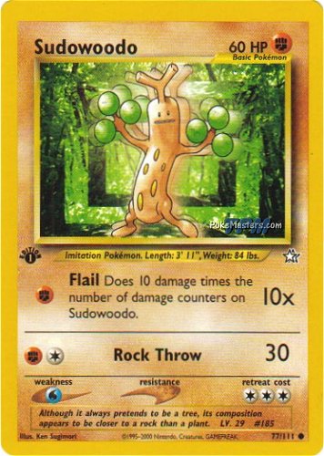 077 Sudowoodo